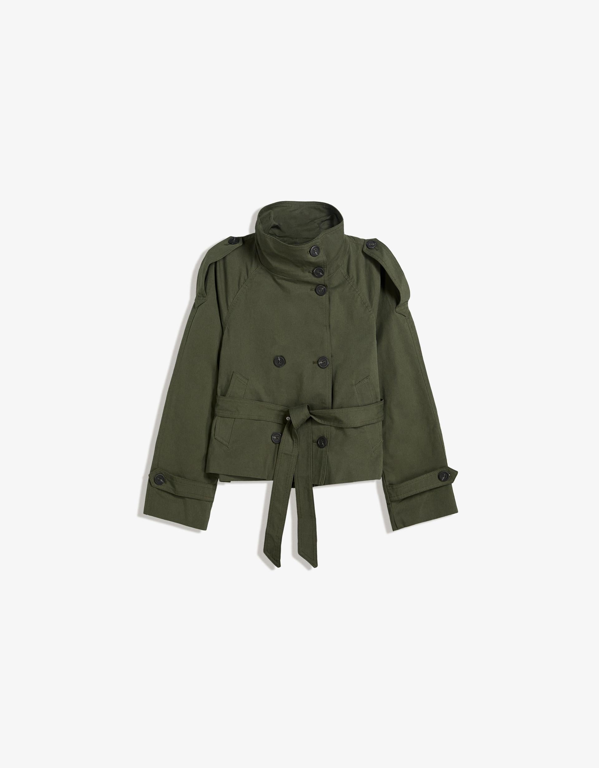 Short trench coat