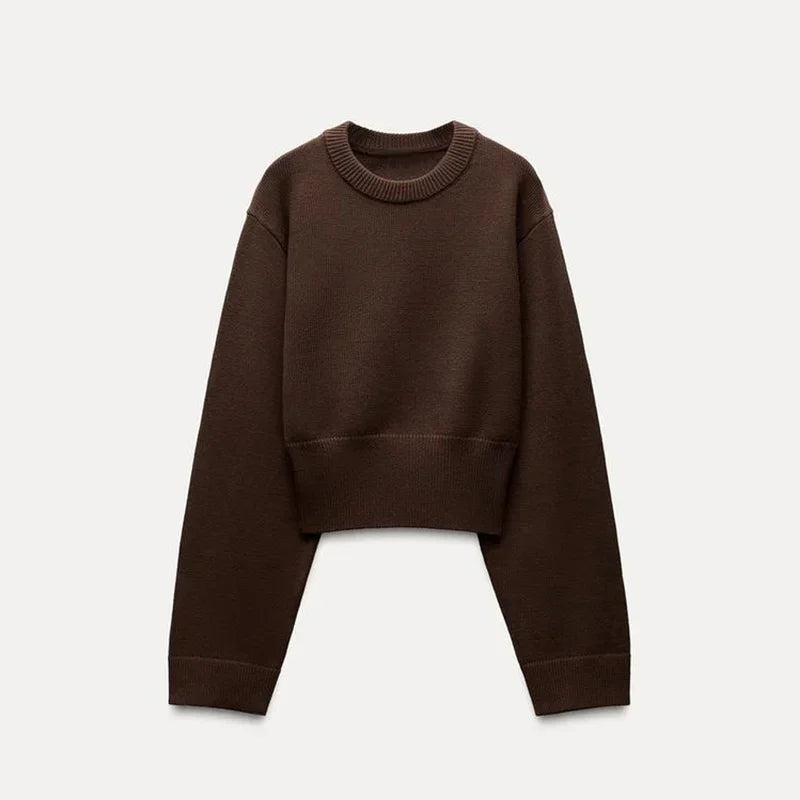 Spring Women's Burgundy Sweater