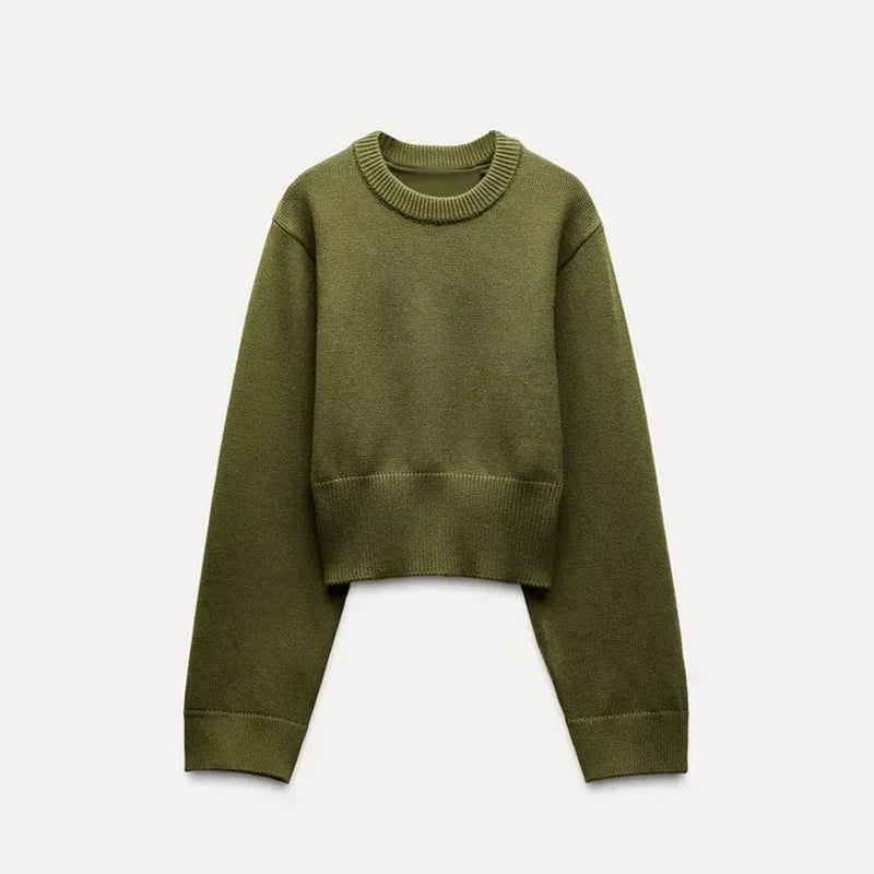Spring Women's Burgundy Sweater