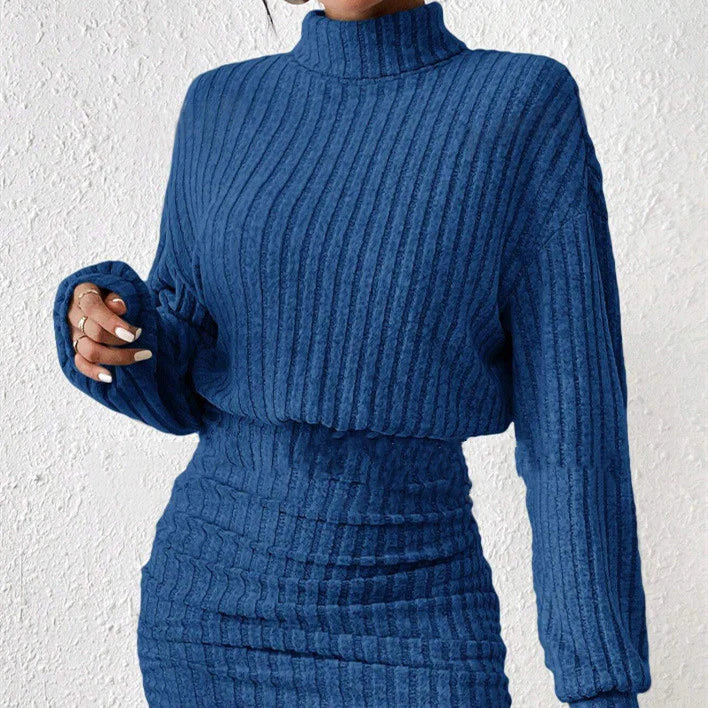 Ribbed Sweater Dress