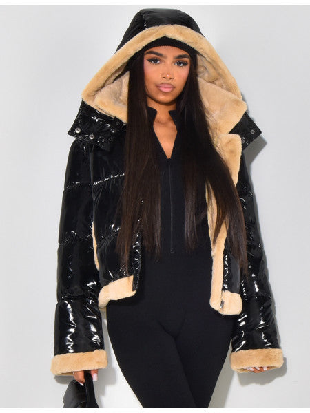 Vinyl Down Jacket