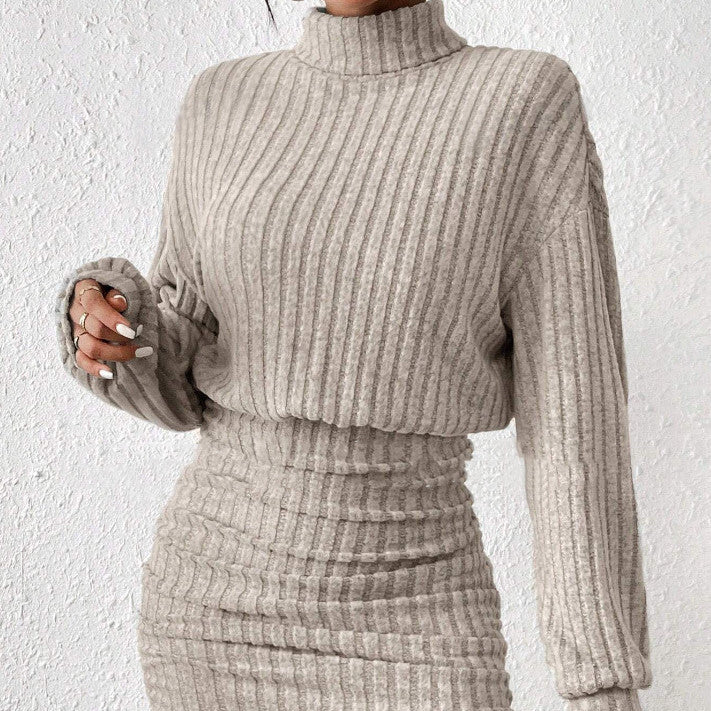 Ribbed Sweater Dress