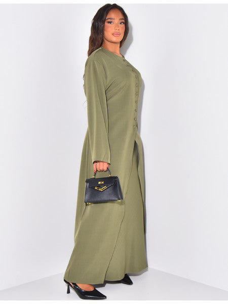 Skirt With Button Closure