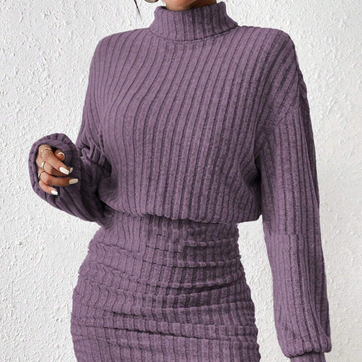 Ribbed Sweater Dress