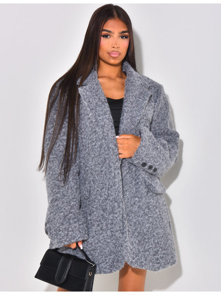 Curly Wool Coat