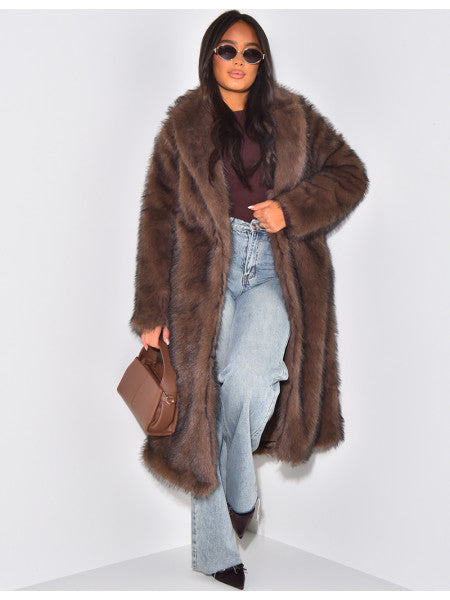 Oversized premium Fur Coat