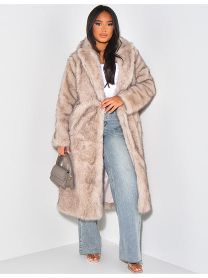 Oversized premium Fur Coat