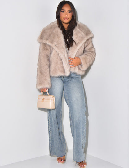 Faux Fur Jacket