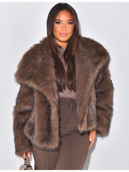 Faux Fur Jacket